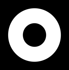 Circle Inside A Square Outline Svg Vector, Free Vectors File